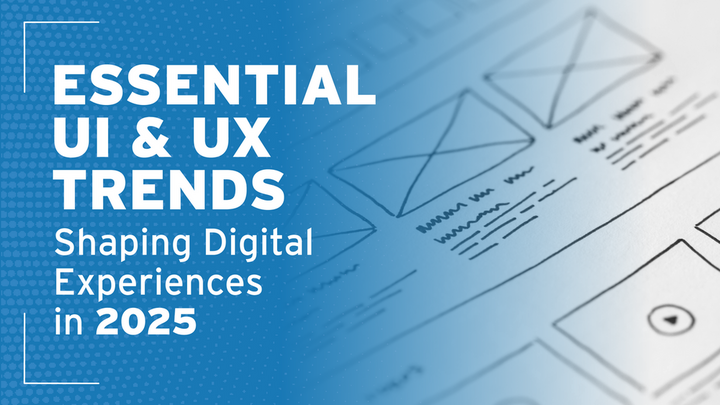 Essential UI & UX Trends Shaping Digital Experiences in 2025 Graphic